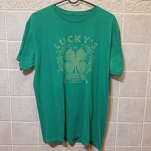 Couch Potato Lucky Clover Vintage Tshirt